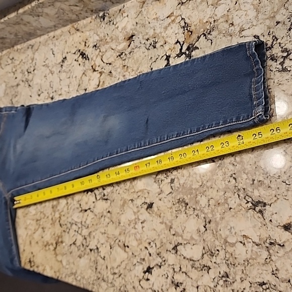 free people ankle skinny straight crop low rise y2k jeans size 25 - Picture 8 of 13